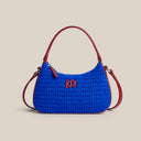 Urban Crochet Handcrafted Hobo Bag-Blue