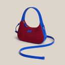 Urban Crochet Handcrafted Hobo Bag-Red