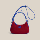 Urban Crochet Handcrafted Hobo Bag-Red