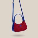 Urban Crochet Handcrafted Hobo Bag-Red